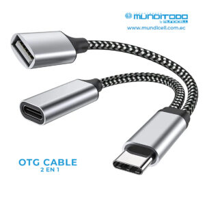 Cable OTG Tipo C 2 en 1