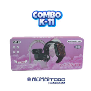 Combo Smartwatch + Audífonos K‑11