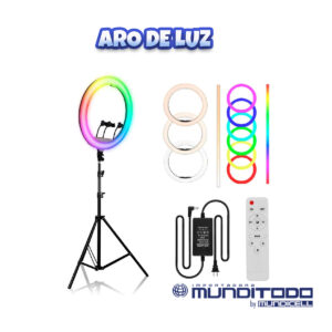 Aro Luz RGB + Soporte